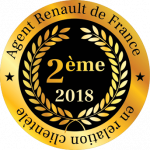 Medaille 2018 garage central autos Mulhouse